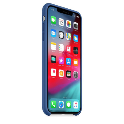 Apple iPhone XS Max Silicone Case - Delft Blue (MVF62)