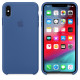 Apple iPhone XS Max Silicone Case - Delft Blue (MVF62)