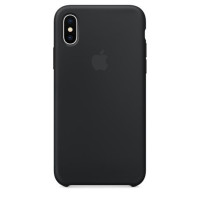 Apple iPhone X Silicone Case - Black (MQT12)