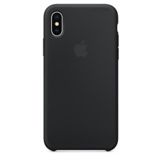 Apple iPhone X Silicone Case - Black (MQT12)