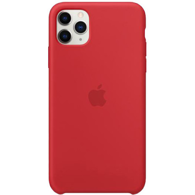 Apple iPhone 11 Pro Max Silicone Case - (Product) Red MWYV2