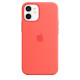 Apple iPhone 12 mini Silicone Case with MagSafe - Pink Citrus MHKP3