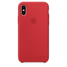 Apple iPhone XS Silicone Case Red MRWC2