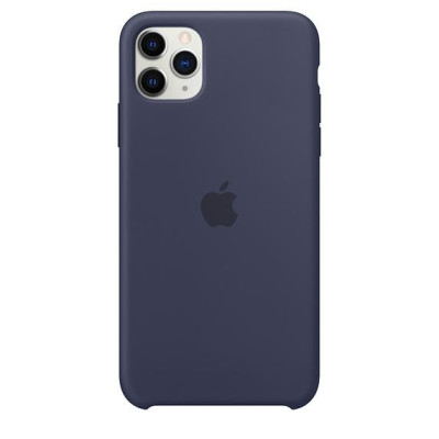 Apple iPhone 11 Pro Max Silicone Case - Midnight Blue MWYW2