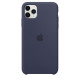 Apple iPhone 11 Pro Max Silicone Case - Midnight Blue MWYW2