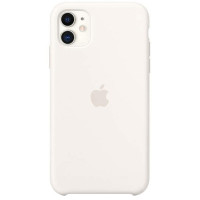 Apple iPhone 11 Silicone Case - White MWVX2