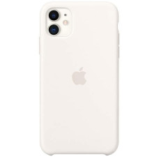 Apple iPhone 11 Silicone Case - White MWVX2