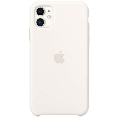 Apple iPhone 11 Silicone Case - White MWVX2