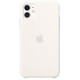 Apple iPhone 11 Silicone Case - White MWVX2