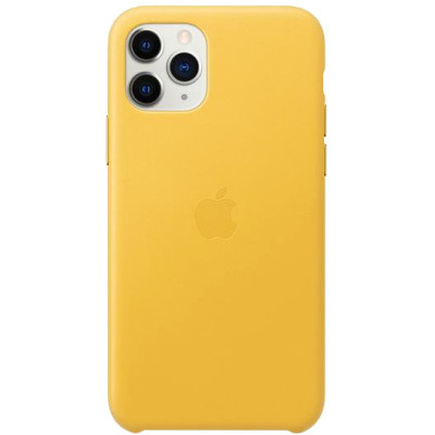 Apple iPhone 11 Pro Leather Case - Meyer Lemon MWYA2