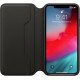 Apple iPhone XS Max Leather Folio - Black (MRX22)