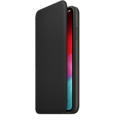 Apple iPhone XS Max Leather Folio - Black (MRX22)