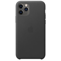 Apple iPhone 11 Pro Leather Case - Black MWYE2