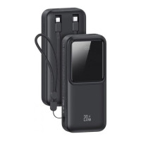 Usams US-CD212 USB+Type-C QC&PD3.0 20W 20000mAh Black