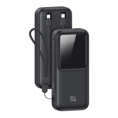 Usams US-CD212 USB+Type-C QC&PD3.0 20W 20000mAh Black