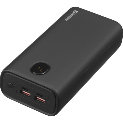 Sandberg 30000mAh PD/20W QC/3.0 USB-C*2 USB-A*2 LED flashlight 2W (420-68)