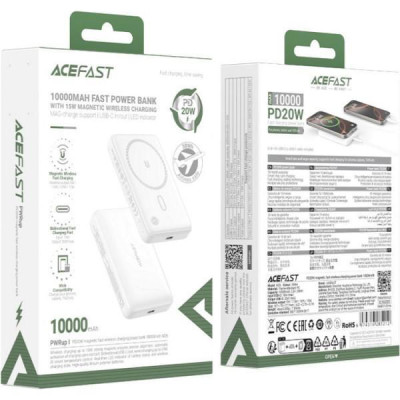 Acefast M26-10000 10000mAh White