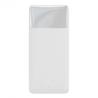 Baseus Bipow Digital Display 30000mAh 15W White (PPDML-K02)