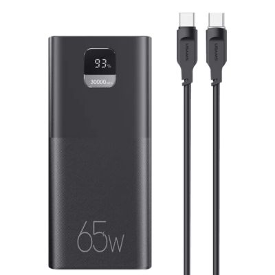 Usams PB68 (US-CD191) 2USB+Type-C QC&PD3.0 22.5W 30000mAh Black