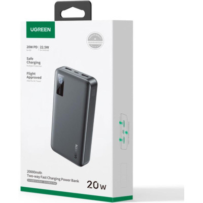 UGREEN PB312 20000mAh Black (25683)