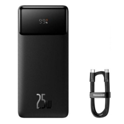 Baseus Bipow Digital Display Fast Charge 20000mAh 25W Black (PPBD080001)