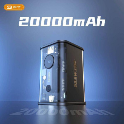 BYZ W90 20000mAh Type C PD Black (BYZ-W90-B)