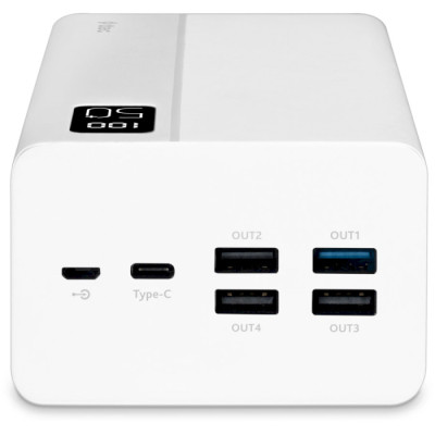 TTEC ReCharger Mega LCD 50000mAh White (2BB197B)