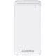 ColorWay 10000 mAh Slim USB QC3.0 + USB-C Power Delivery 18W White (CW-PB100LPG3WT-PD)