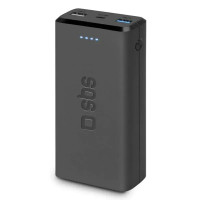 SBS Powerbank 20000 mAh Black (TEBB20000LCDEVOPD20K)