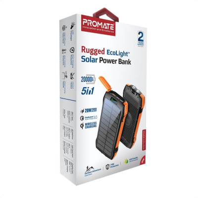 Promate SolarTank 20000 mAh (solartank-20pdqi.black)