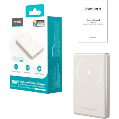 Choetech B739 10000mAh Beige (B739-CCCWH)