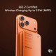 Momax 10000mAh Solar Orange (IP168Q22M)