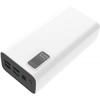 PLATINET 30000MAH/WHITE PMPB30WQC728W
