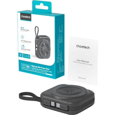 Choetech 10000mAh Black (B697C-BKGY)