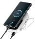 Baseus Power Bank 20000mAh з USB-C Cable Q Pow Display 22.5W White (PPQD-I02)