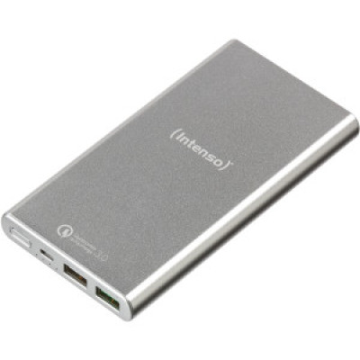 Intenso Q10000 10000mAh, QC 3.0, USB-A, USB QC, Silver (7334531)