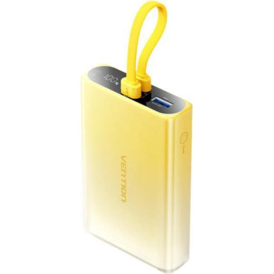 Vention 10000 mAh 22,5W Yellow (FHZY0)