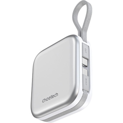 Choetech 10000mAh White Silver (B697C-WHSL)