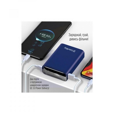 ColorWay Full power 20000mAh 22.5W Blue (CW-PB200LPG2BL-PDD)