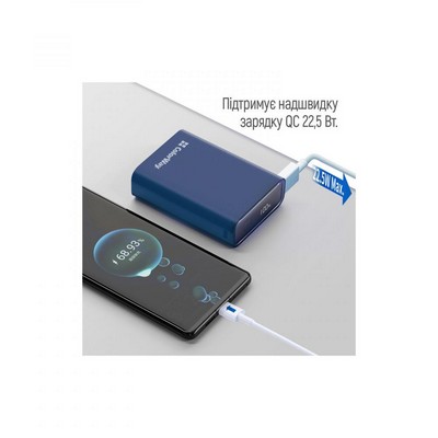 ColorWay Full power 20000mAh 22.5W Blue (CW-PB200LPG2BL-PDD)