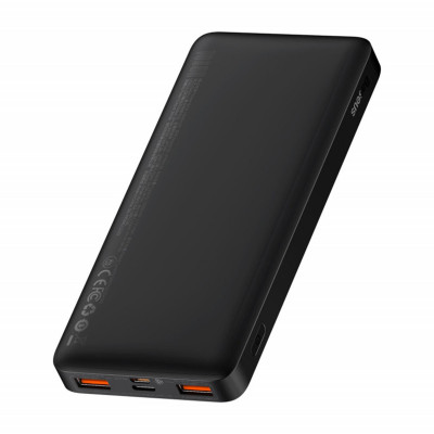 Baseus Bipow Digital Display Fast Charge Power Bank 10000mAh 20W Black Overseas Edition (PPBD050301)