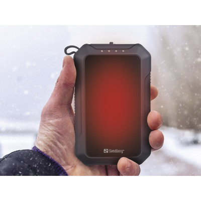 Sandberg 10000mAh Hand Warmer flashlight 1W USB-C/USB-A 2A/5V (420-65)