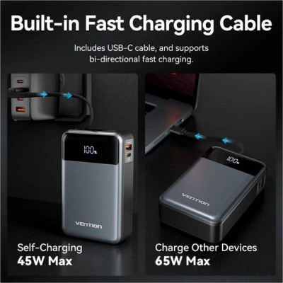 Vention 20000mAh 65W Black (FHYB0)