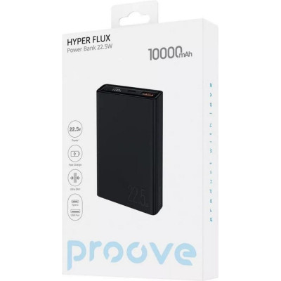 Proove Hyper Flux 10000mAh 22.5W Black (PBH120120001)
