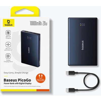 Baseus PicoGo 10000mAh 20W Black (P10076801123-00)