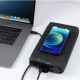 PowerPlant 68400mAh PD/60W DC 12-24V 9 connectors QC/3.0 USB-C*2 USB-A Wireless (PB930456)
