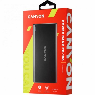 Canyon 10000mAh Black (CNE-CPB1006B)