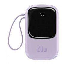 Baseus Qpow Digital Display Quick Charging Power Bank 20W 20000mAh Purple (PPQD-H05)