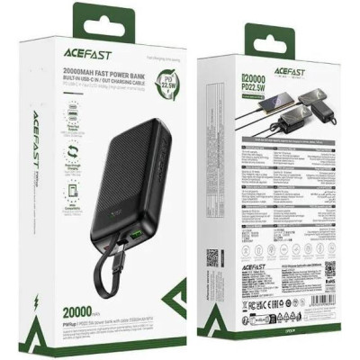 Acefast M14 20000mAh Black