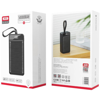 XO PR158 22.5W 50000mAh Black